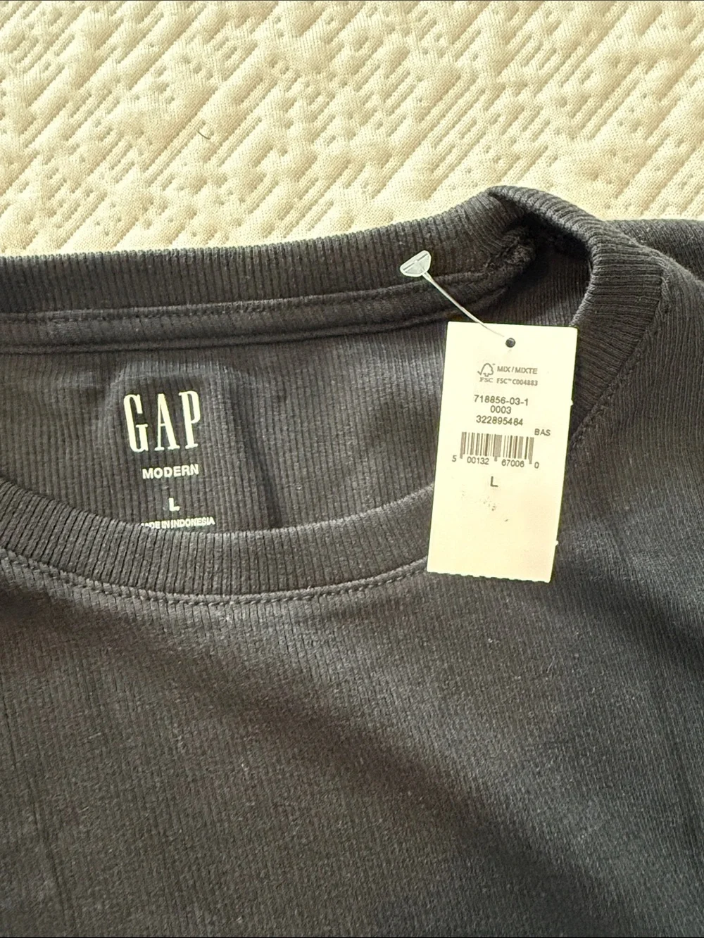 GAP Short-Sleeve Tees large one is closeknit The other is modern. NWT
